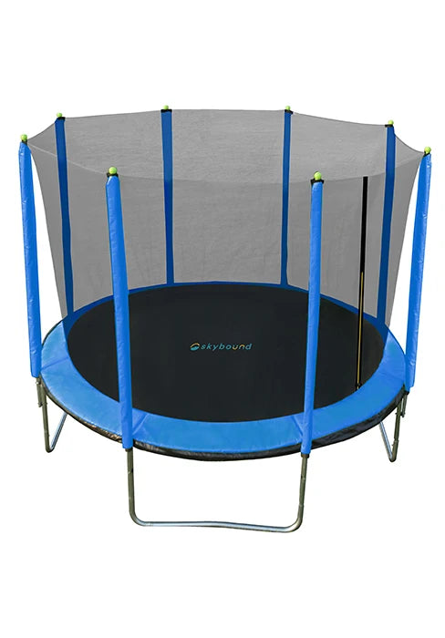 "Large Trampoline with Enclosure Net - Safe & Fun Outdoor Exercise   "