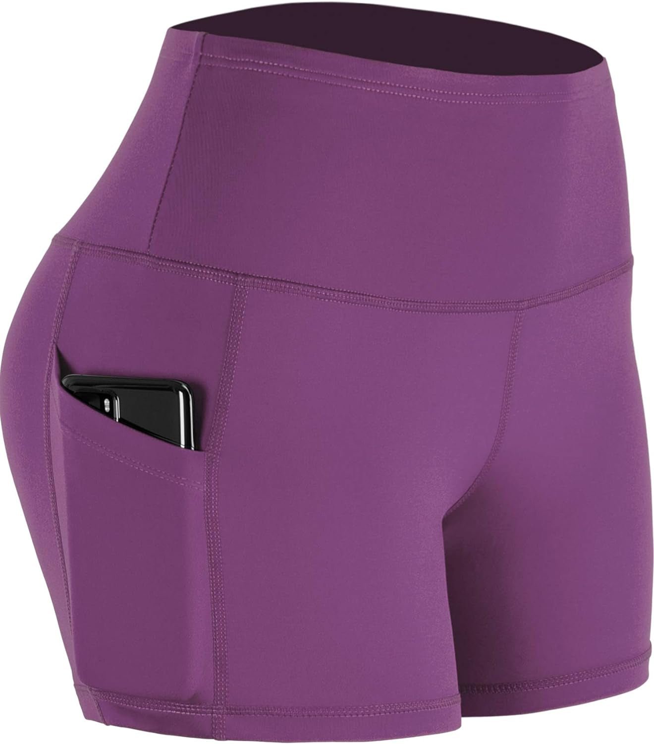 High Waisted Spandex Shorts - MEERI