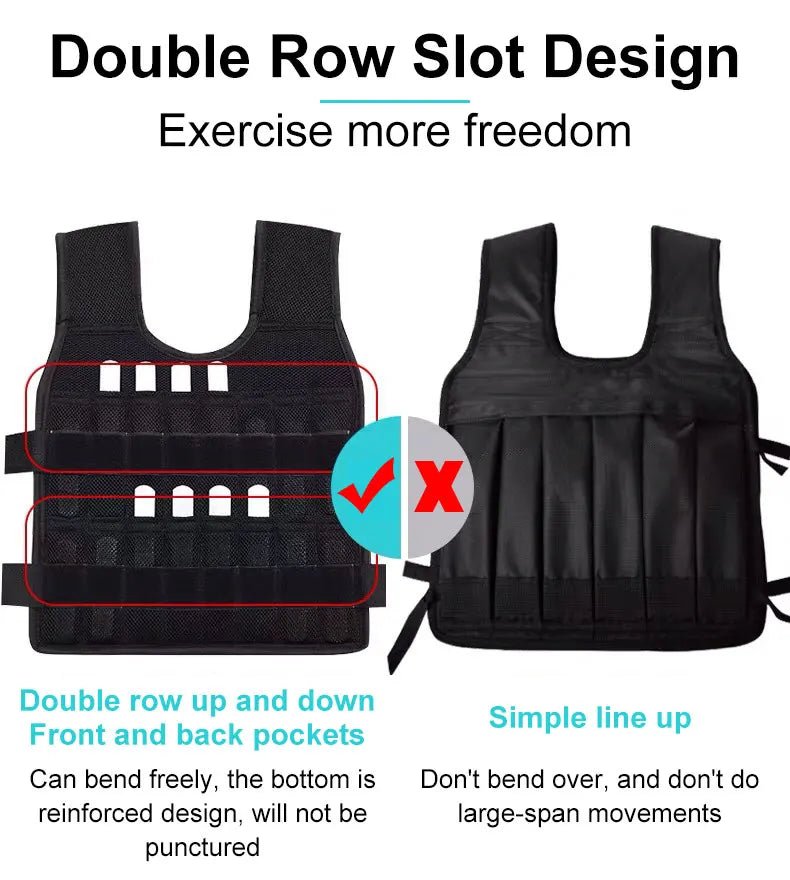 Weighted Vest for Exercise - MEERI