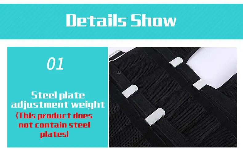 Weighted Vest for Exercise - MEERI